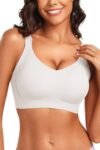 Women's Seamless Wireless Push Up Bras with Support and Lift No Underwire  Full Coverage Sport Everyday Bra