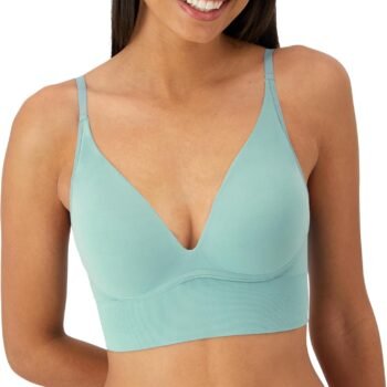 Women's M Seamless Lift Bralette, Wireless Long-line Convertible Tank-style Bralette